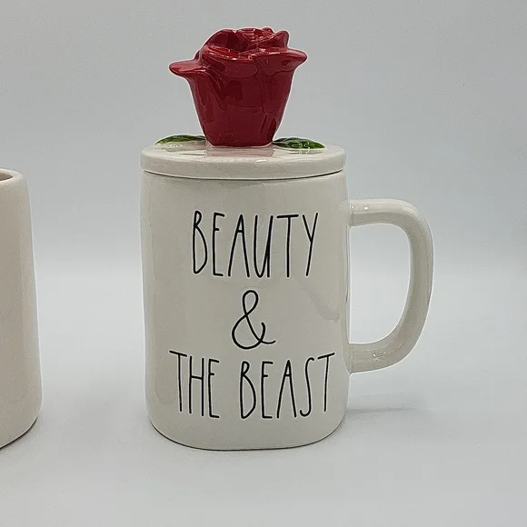 Rae Dunn Beauty and The Beast Mugs by Magenta - Picture 5 of 8